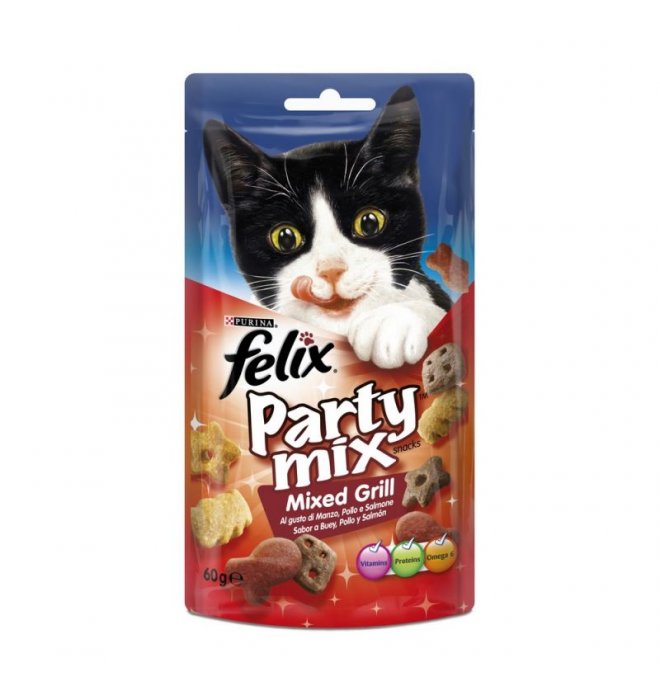FELIX PARTY MIX GRILLED 8x60gr